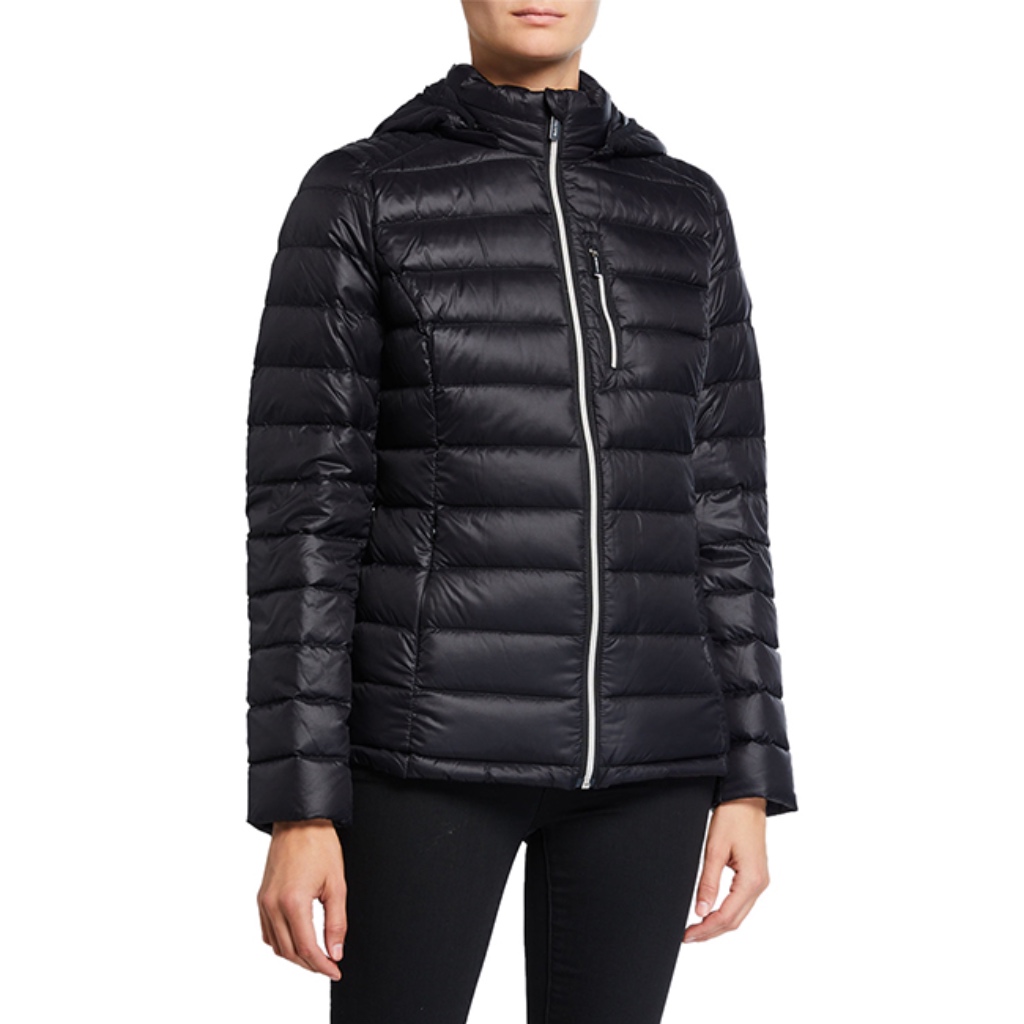Michael Kors Womens Packable Puffer Down Black